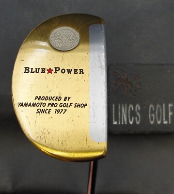 Blue Power Yamamoto Pro Since 1977 Putter 98cm Stahlschaft Dual Density Grip