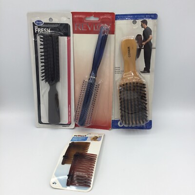 Revlon, Conair, Goody Brushes & Scunci 2 pcs clips