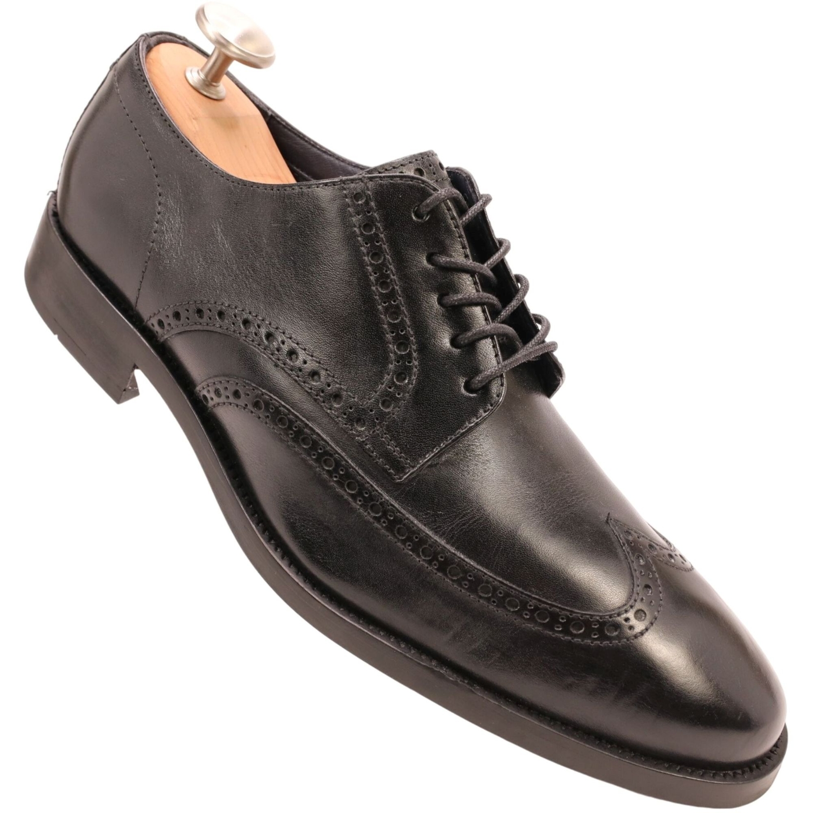 SAOLA Scarpe eleganti Cole Haan Grand Watson nere in pelle Derby Oxford da uomo 11 5