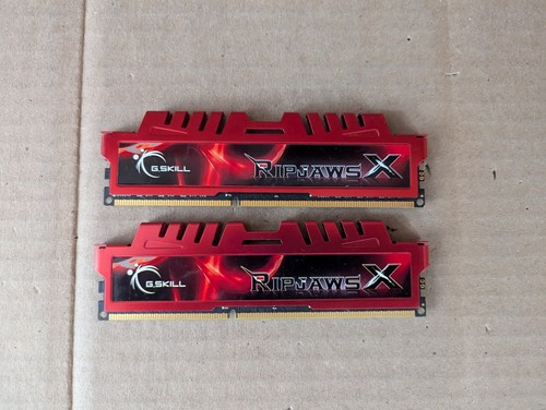 LOT OF 2 G.SKILL RIPJAWS X F3-10666CL9D-16GBXL 8GB DDR3-1333 MEMORY RAM A3-9(10)