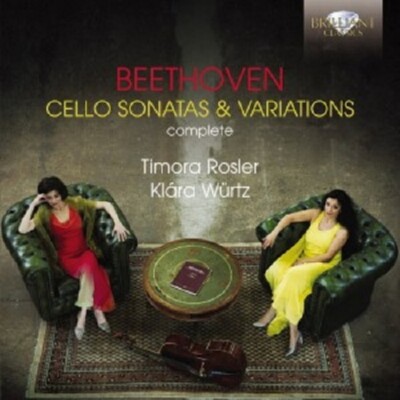 TIMORA/WÜRTZ,KLARA RÖSLER - CELLO SONATAS 2 CD NEU BEETHOVEN,LUDWIG VAN