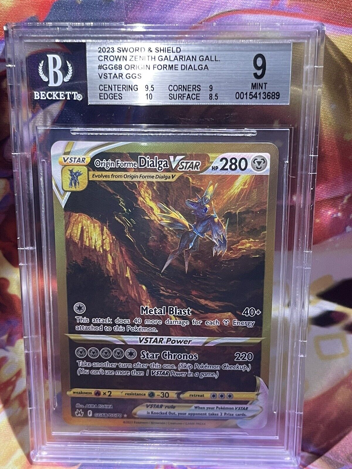 Origin Forme Dialga VSTAR GG68/70 - Crown Zenith Galarian Gallery