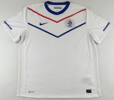 Holland Euro 2010 2012 Nike jersey shirt away white Netherlands