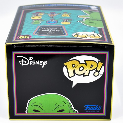 Funko Pop! Figura Disney Pesadilla antes de Navidad Oogie Boogie #39 Blacklight - Imagen 6 de 7
