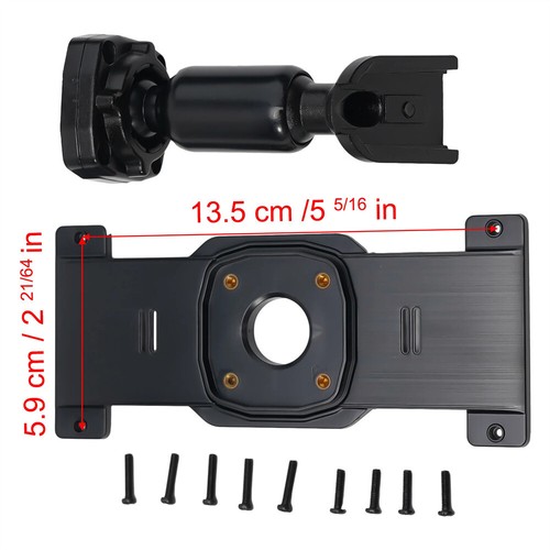 Inner Rear View Mirror Back Plate Panel + Mirror Dash Cam Mount Arm For Car DVR - Picture 4 of 7
