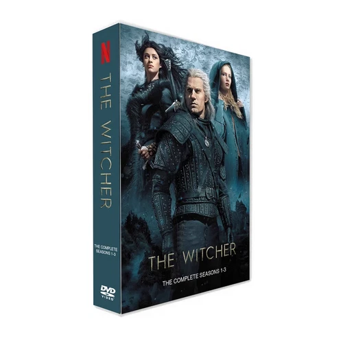 The Witcher1-3 Seasons 9 DVD Amercian Drama Subtitle English