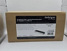 Startech.Com Thunderbolt 3 Dock With Usb-C Host Compatibility Dual 4K 60Hz NEW