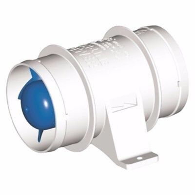 Rule 140 Bilge Blower 3'' In-Line 12V Quiet Operation Marine USCG Ignit Protected
