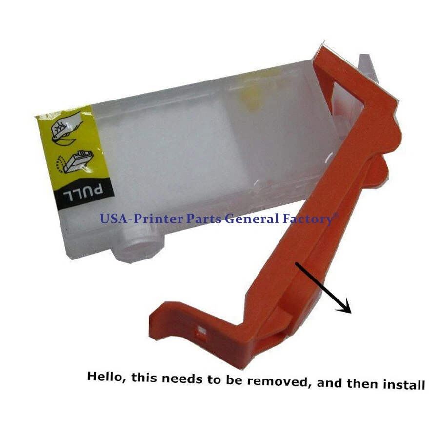 refillable ink cartridge permanent chip PGI-480 481 For canon TS704 TS6140 S6240 - Image 4 of 4