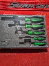 Snap-on Brand New 5pc Green Soft Grip Phillips Screwdriver Set Sgdp50bg Sealed