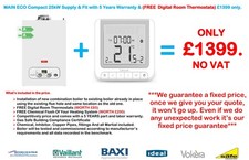 Combi boiler installation and supply. Cheap and reliable with 5-10 years warran.