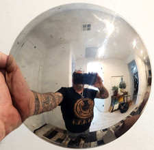 1 Vintage Chrome Baby Moon Hub Cap 7 12 Ring Diameter 8 12 Outside Dia.