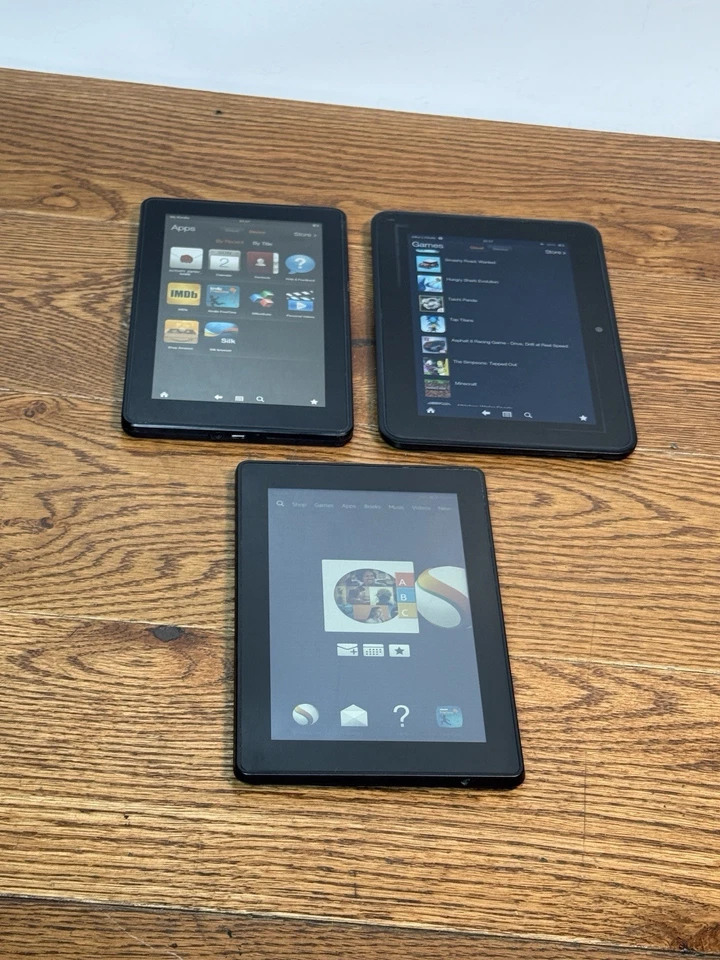 Amazon Kindle Fire Tablets – X43Z60 / P48WVB4 / D01400 – Working - Image 3 of 4