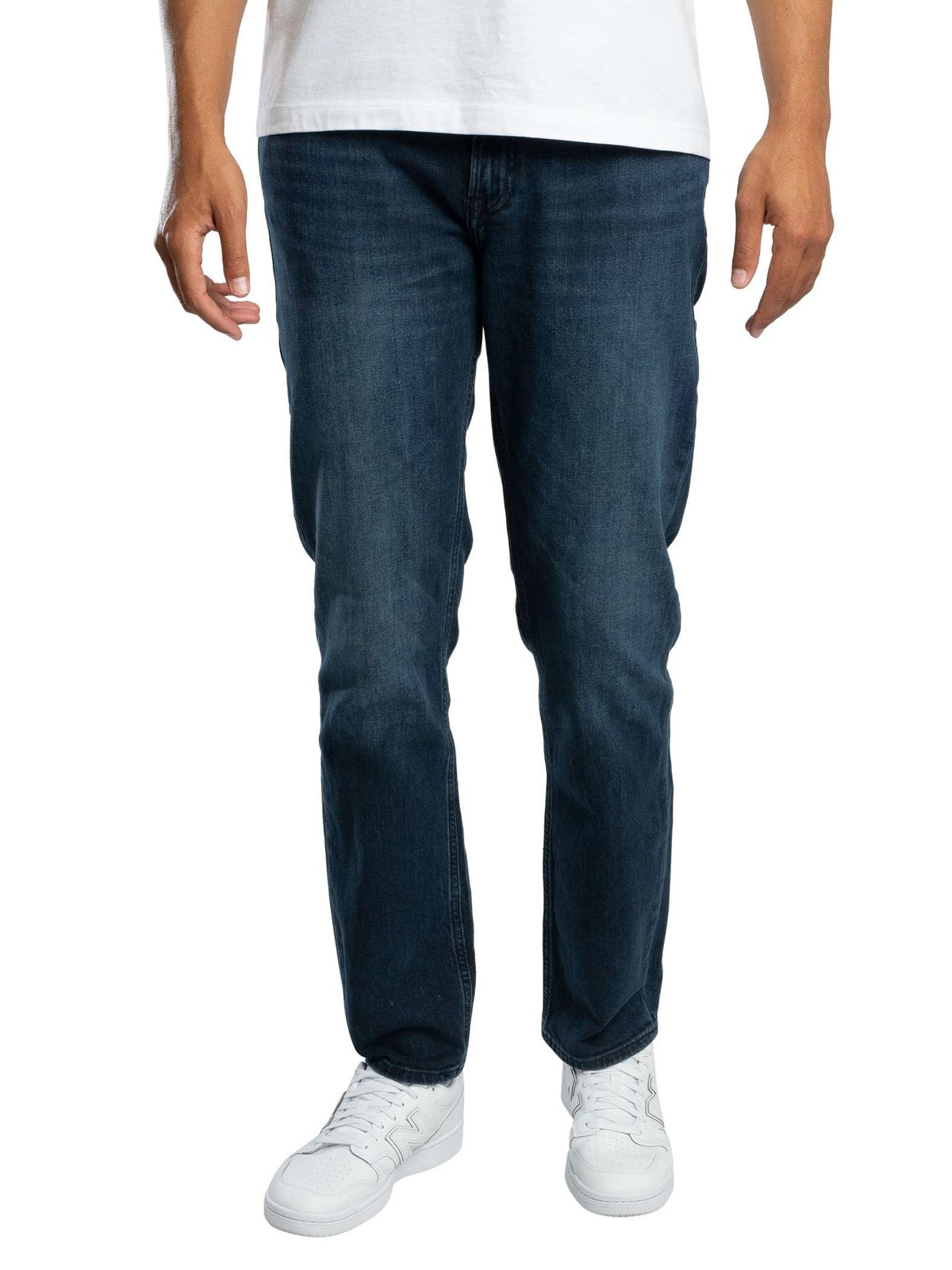 Jack & Jones Clark Straight Jeans Dark Blue W30 L32 - La Redoute - Image 2