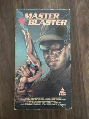 #ad Master Blaster VHS RARE OOP Prism Entertainment Jeff Moldovan Donna Rosae $13.49