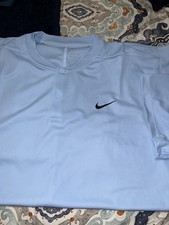Nike Golf Dri-FIT Victory Blade Polo Shirt XXL Blue