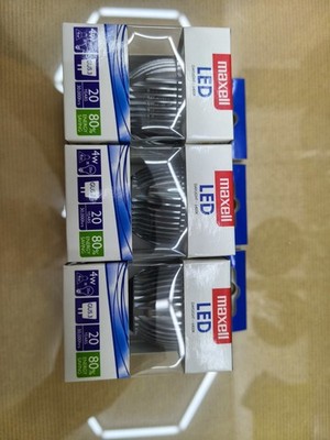 Maxell LED-Spot MR16 GU5.3 4 Watt 12V 6400K 10er Set LED Birne Lampe 