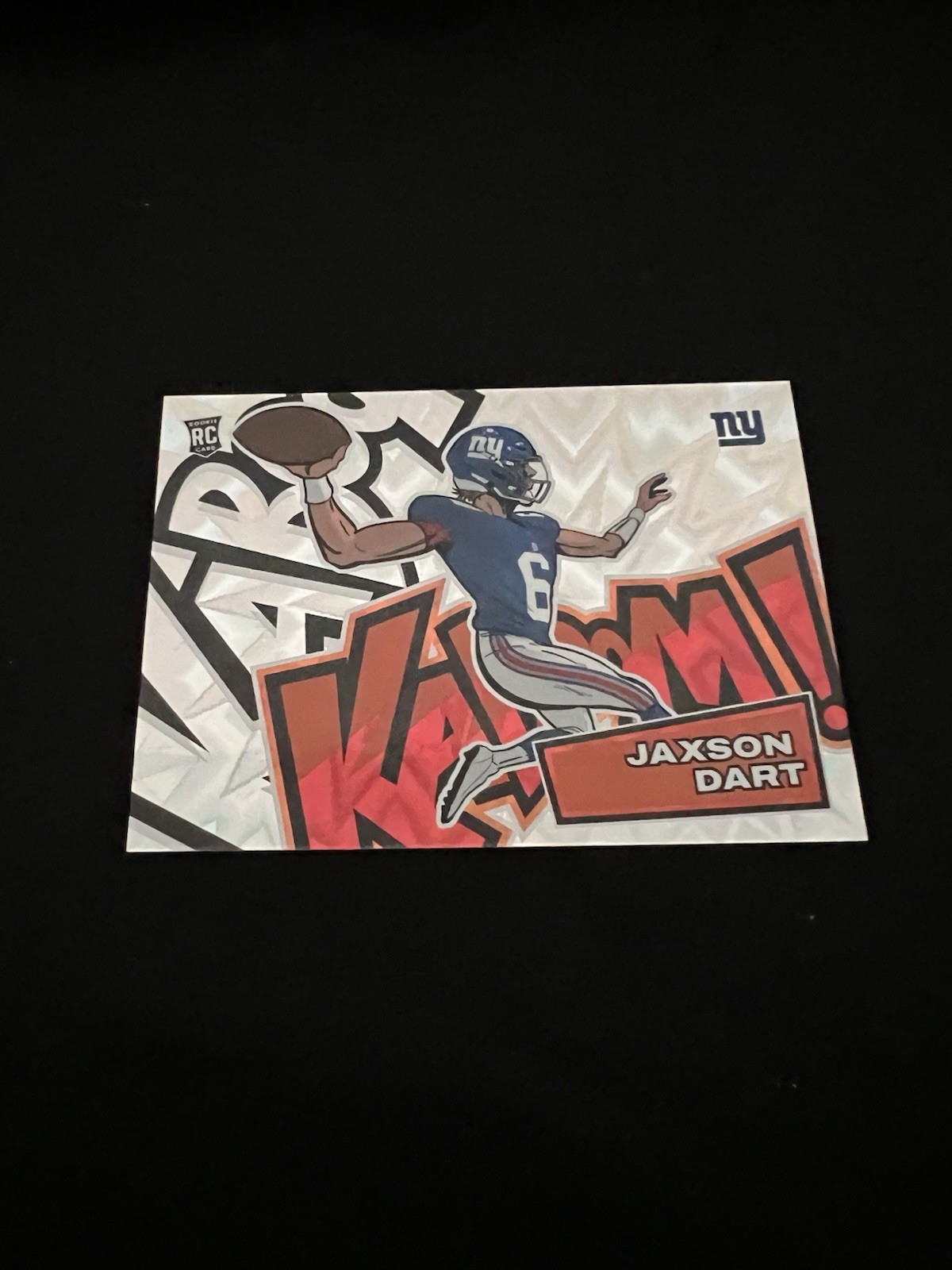 2025 Panini Absolute Kaboom! Horizontal Jaxson Dart #34 RC PERFECT GEM MINT
