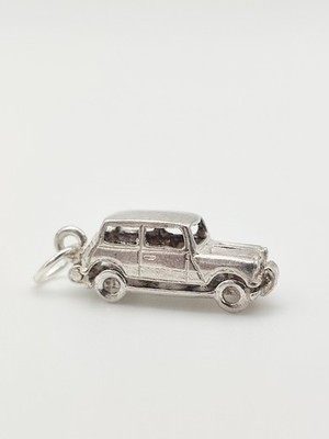 Vintage 925 Sterling Silber Nuvo Auto Charm Anhänger 
