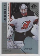 2018 SP Game Used Authentic Rookies Rainbow 261/296 Mackenzie Blackwood #193 fi2