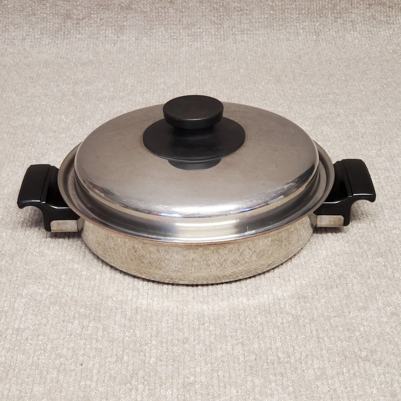 USI Cookware Pot Sauce Pan With Lid 18-8 3 Ply Stainless Steel Vintage Stove Top
Opens in a new wind