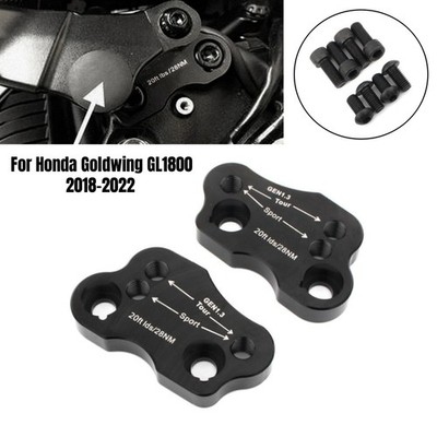 Motorcycle Adjustable Handlebar Riser Adapter For Honda Goldwing GL1800 18-22