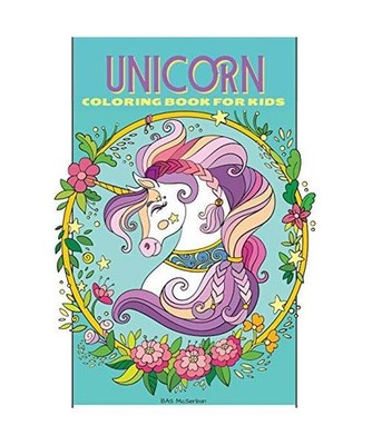 Unicorn Coloring Book for Kids, Bas McSerban