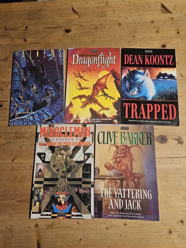 Horror/scifi Comic/graphic Novel Bundle