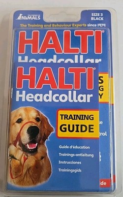 Halti Stop Pulling Headcollar: Black I Size 3 Training Tool KL22