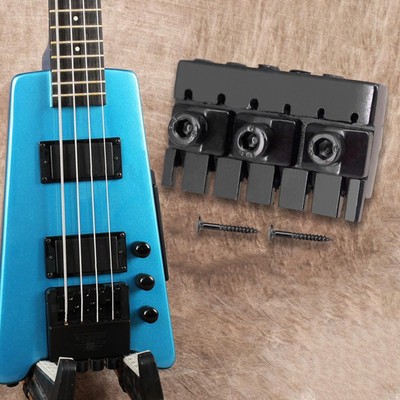 Headless Gitarrensteg Sicherungsmutter mit Schrauben Ersatz
