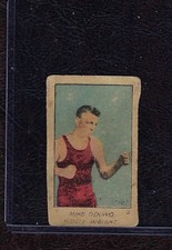 1925 W529-1 Boxing Strip Card #3 Mike O'Dowd, World Middleweight Champion, VG!
