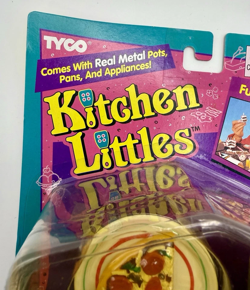 Tyco Kitchen Littles Pizza Party Set Barbie NUEVO Sellado de Fábrica 1995 Foto 3 de 4