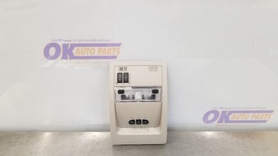 13 CHEVY SILVERADO 2500 LTZ OVERHEAD ROOF CONSOLE GRAY