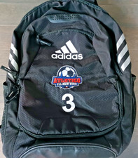 ADIDAS STADIUM 3 SPORTS TEAM BACKPACK F.C. ATLETICO COLLAB BLACK EXCELLENT  