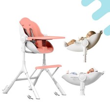 Oribel Cocoon Z High Chair & Baby Lounger | Toddler/Newborn, Adjustable, Modern 