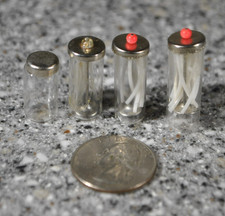 3-Dollhouse Miniature Soda Shop Straw Dispensers  1 more