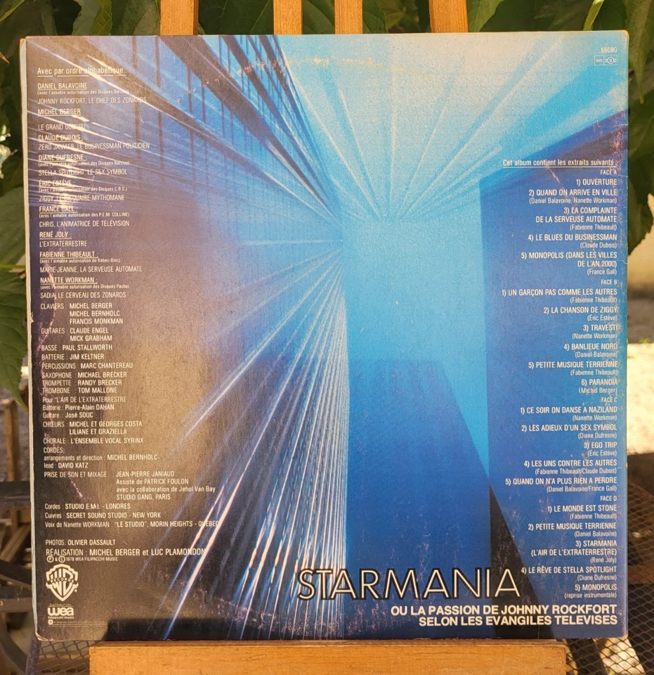 STARMANIA  Michel Berger / Luc Plamondon  Double LP 33T Fra 1978 (avec paroles) - Photo 2/4