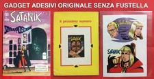 SATANIK N.155 CORNO PRIMA ED. 16/12/1970 GADGET ADESIVI ORIGINALI SENZA FUSTELLA