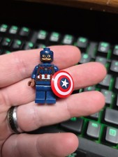 Lego DC Super Heroes Capitán América Minifigura 76032 76041 76051 76067