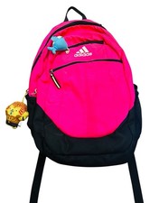 Adidas School Backpack- Pink/ Black Full Size Preowned