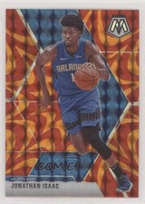 2019-20 Panini Mosaic Reactive Orange Prizm Jonathan Isaac #200 0c2