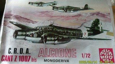 Supermodel  10-005 C.R.D.A. Cant Z 1007 bis Alcione   1:72