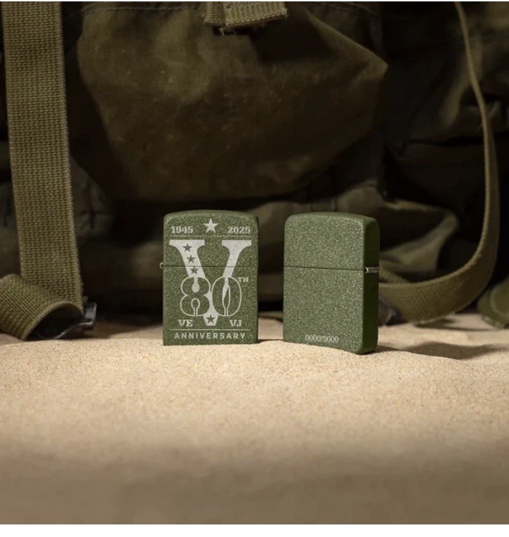 VE DAY VJ DAY WWII 80TH ANNIVERSARY VICTORY ZIPPO LIGHTER LIMITED