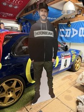 Ken Block Life Size Cardboard Cut Out Car Garage Display