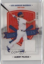 2021 Panini Chronicles America's Pastime Swatches Blue 4/99 Albert Pujols 04br