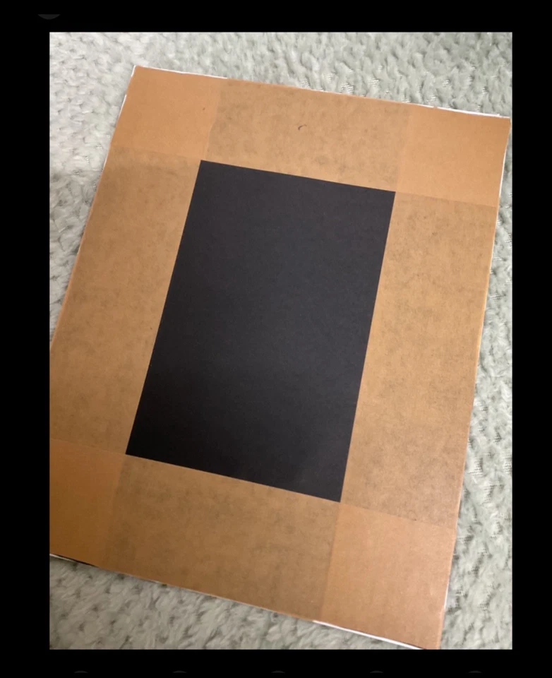 Rare 1885 Art Print , Genuine, Mounted , Spiritualism, SPECTRE OF THE BROCKEN - image 4 of 4