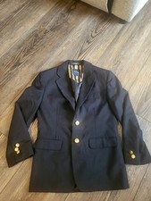 Nautica Boys Size 10 Youth Blazer Jacket Gold Buttons