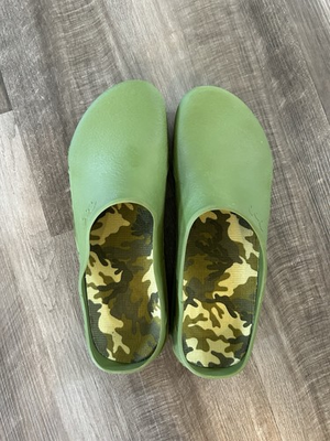 #ad #ad Gardenline Men#x27;s Garden Clogs Size 11 12 Green Removable Insock $17.99