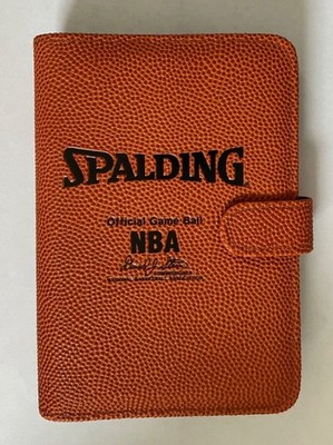 NEW Rare Vintage Spalding Official NBA Game Ball David Stern Planner Organizer