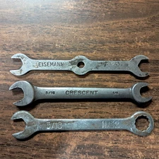 Qty 3 Ignition Wrenches Eisemann Remy Wagner / Cresent / No Brand